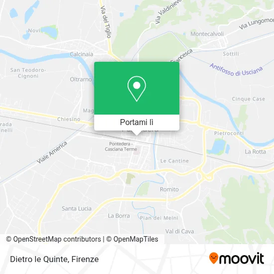Mappa Dietro le Quinte