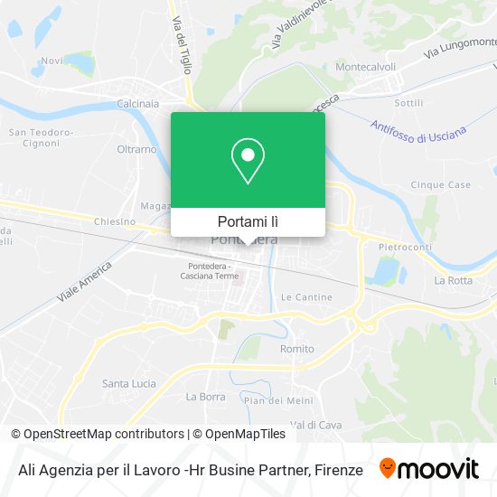 Mappa Ali Agenzia per il Lavoro -Hr Busine Partner