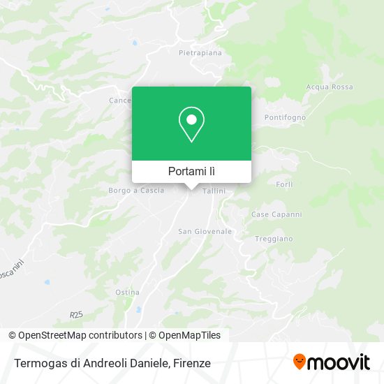 Mappa Termogas di Andreoli Daniele