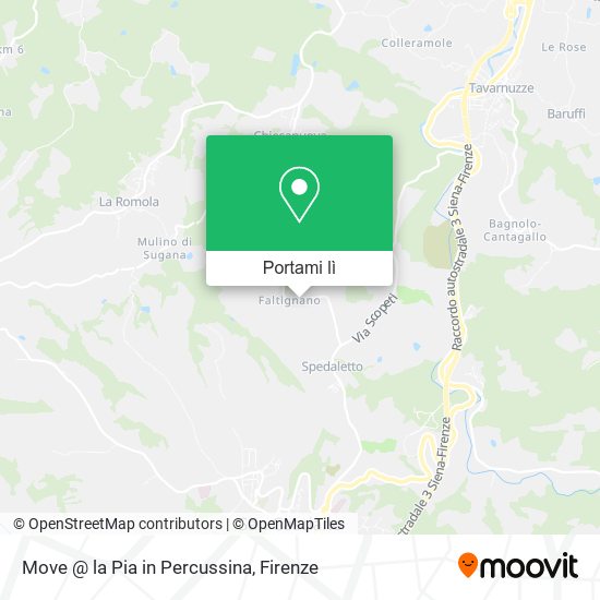 Mappa Move @ la Pia in Percussina