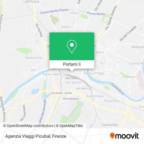 Mappa Agenzia Viaggi Picubal