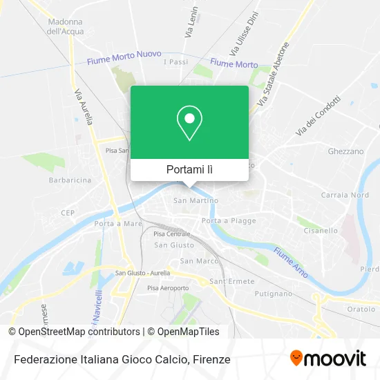 Mappa Federazione Italiana Gioco Calcio