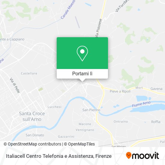 Mappa Italiacell Centro Telefonia e Assistenza