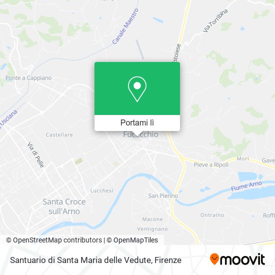 Mappa Santuario di Santa Maria delle Vedute