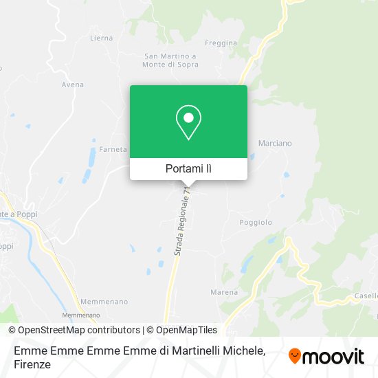 Mappa Emme Emme Emme Emme di Martinelli Michele