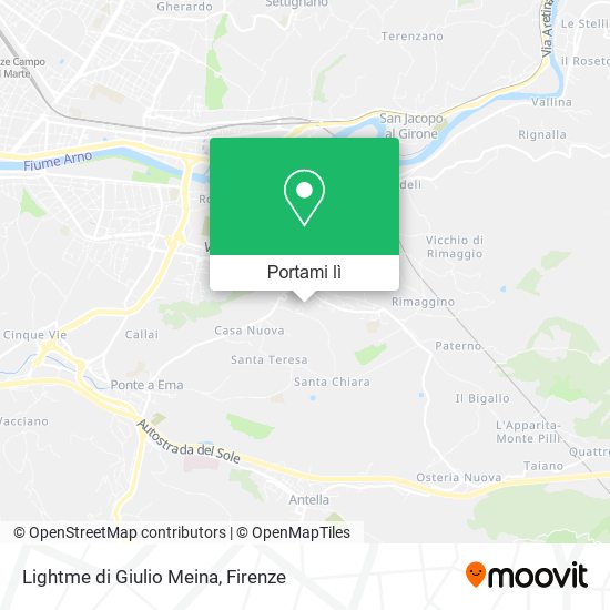 Mappa Lightme di Giulio Meina