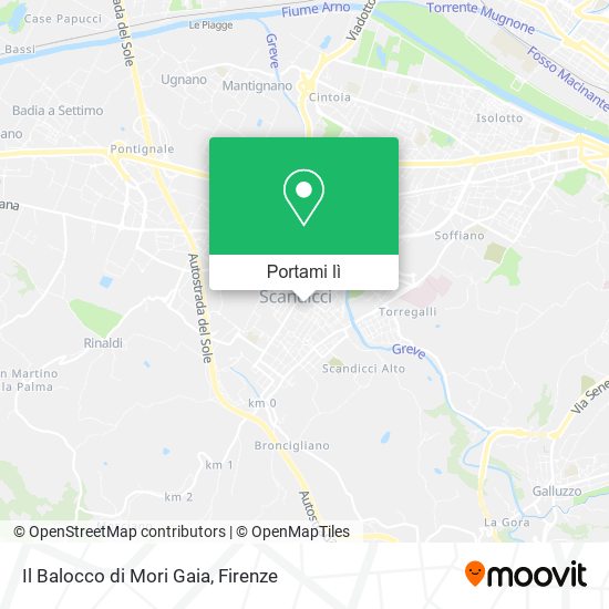 Mappa Il Balocco di Mori Gaia