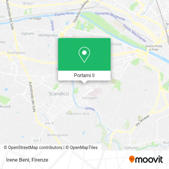 Mappa Irene Beni