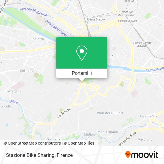 Mappa Stazione Bike Sharing