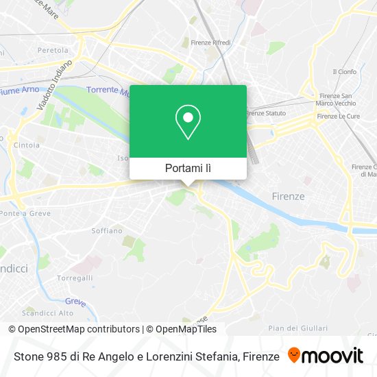 Mappa Stone 985 di Re Angelo e Lorenzini Stefania