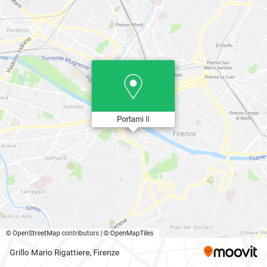 Mappa Grillo Mario Rigattiere