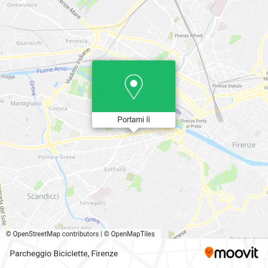 Mappa Parcheggio Biciclette