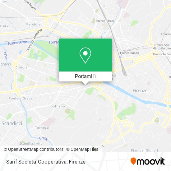 Mappa Sarif Societa' Cooperativa