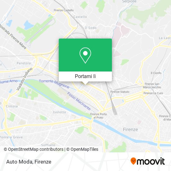 Mappa Auto Moda