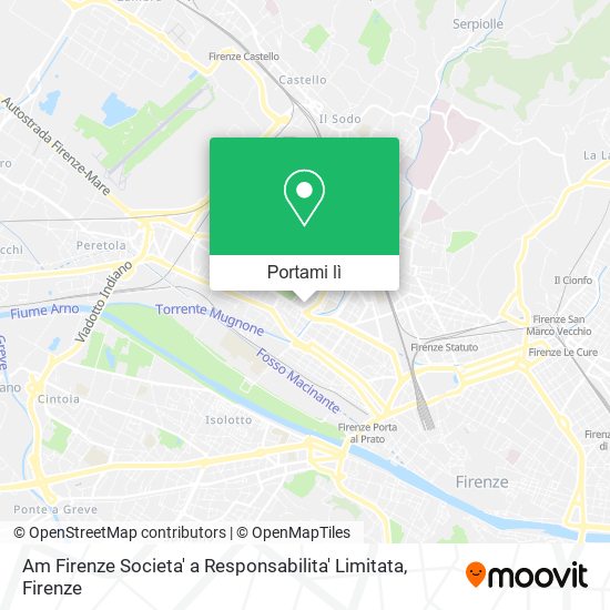 Mappa Am Firenze Societa' a Responsabilita' Limitata