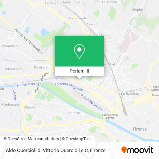 Mappa Aldo Quercioli di Vittorio Quercioli e C