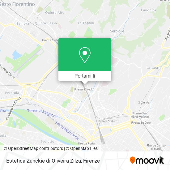 Mappa Estetica Zunckie di Oliveira Zilza