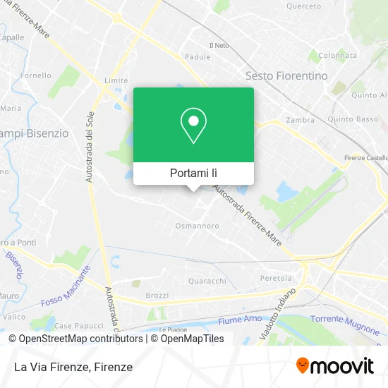 Mappa La Via Firenze
