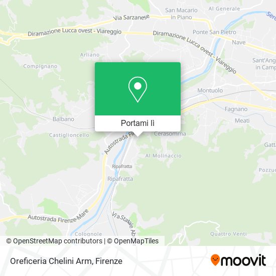 Mappa Oreficeria Chelini Arm