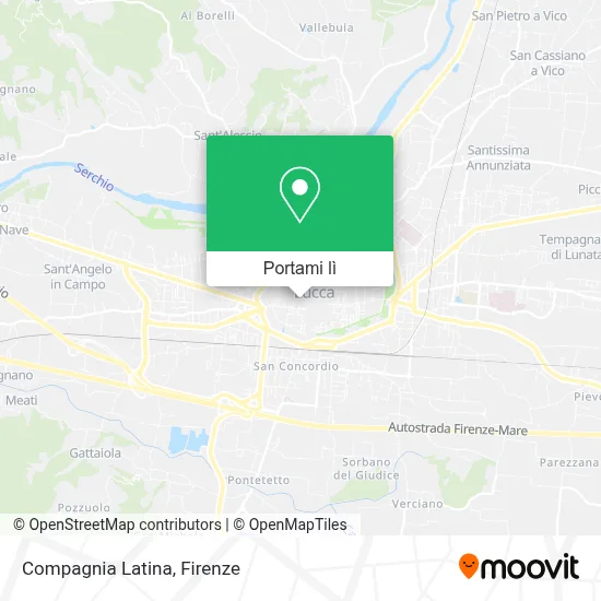 Mappa Compagnia Latina