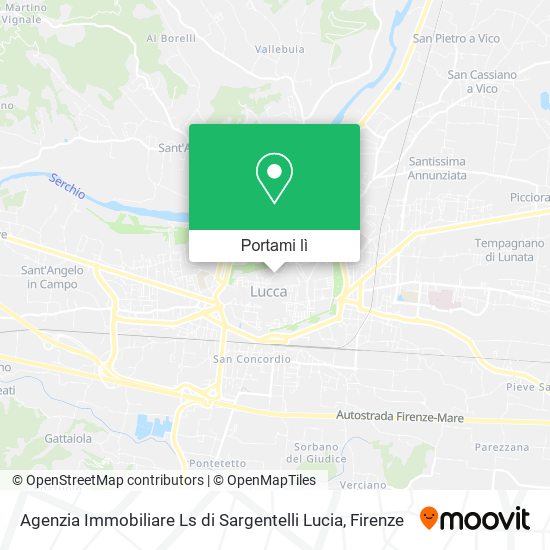 Mappa Agenzia Immobiliare Ls di Sargentelli Lucia