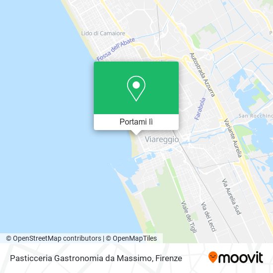 Mappa Pasticceria Gastronomia da Massimo