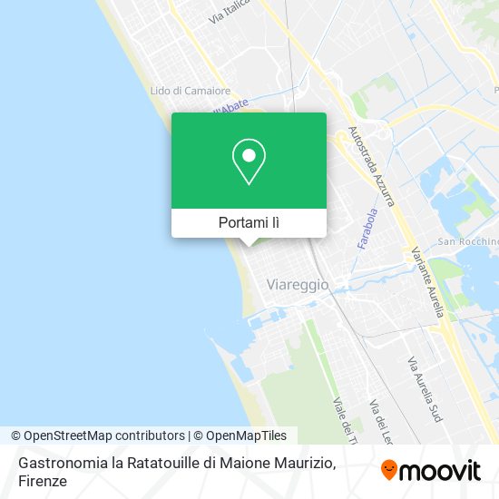 Mappa Gastronomia la Ratatouille di Maione Maurizio