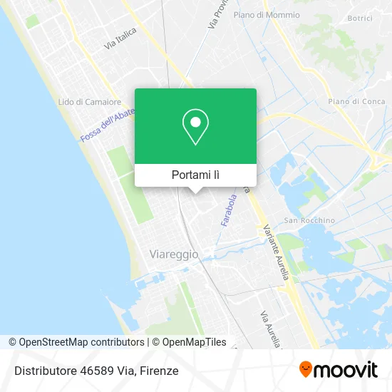 Mappa Distributore 46589 Via