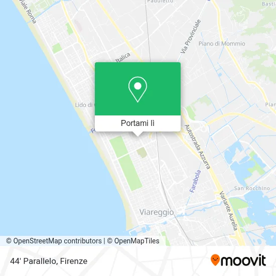 Mappa 44' Parallelo