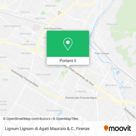 Mappa Lignum Lignum di Agati Maurizio & C.
