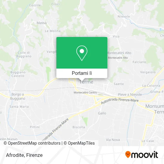 Mappa Afrodite