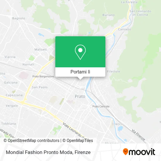 Mappa Mondial Fashion Pronto Moda