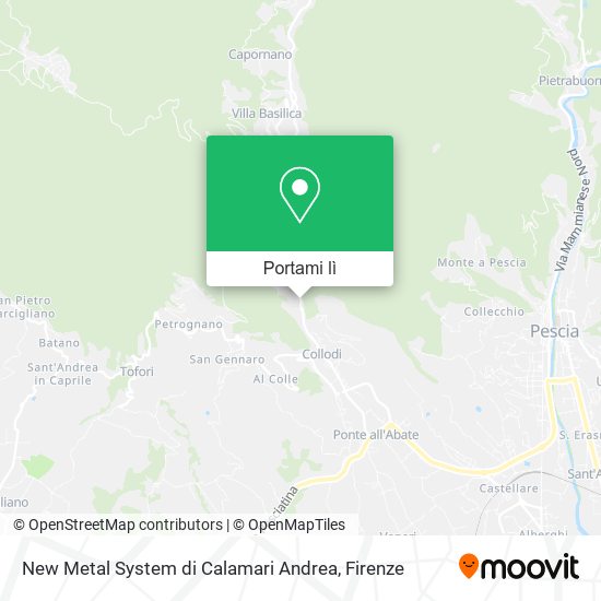 Mappa New Metal System di Calamari Andrea