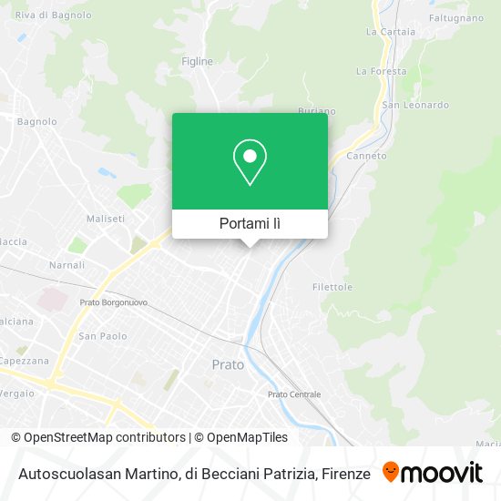 Mappa Autoscuolasan Martino, di Becciani Patrizia
