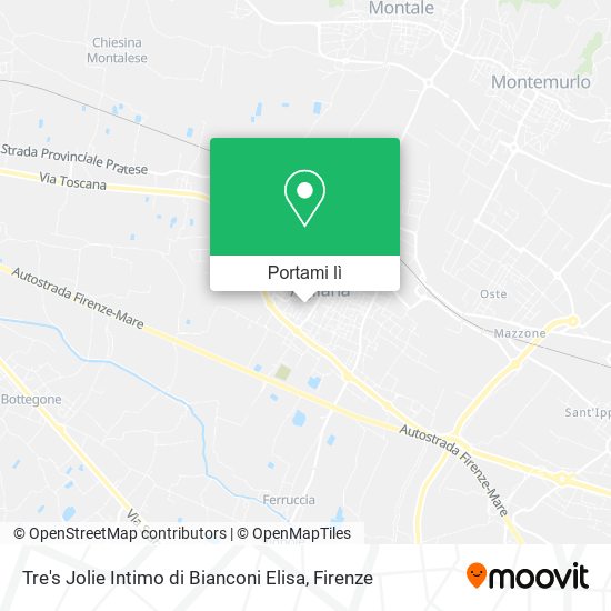 Mappa Tre's Jolie Intimo di Bianconi Elisa