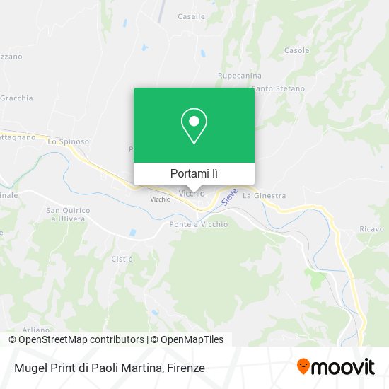 Mappa Mugel Print di Paoli Martina