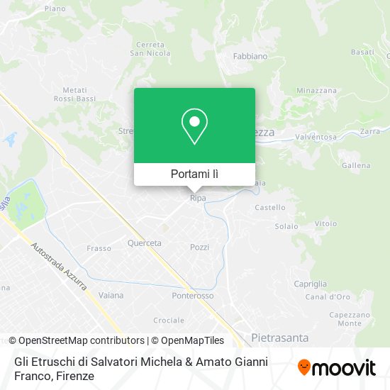 Mappa Gli Etruschi di Salvatori Michela & Amato Gianni Franco
