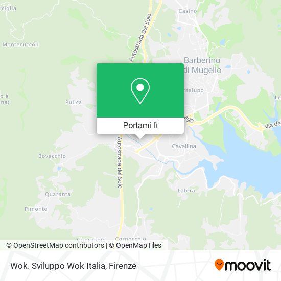 Mappa Wok. Sviluppo Wok Italia