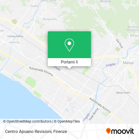 Mappa Centro Apuano Revisioni