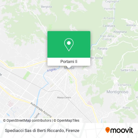 Mappa Spediacci Sas di Berti Riccardo