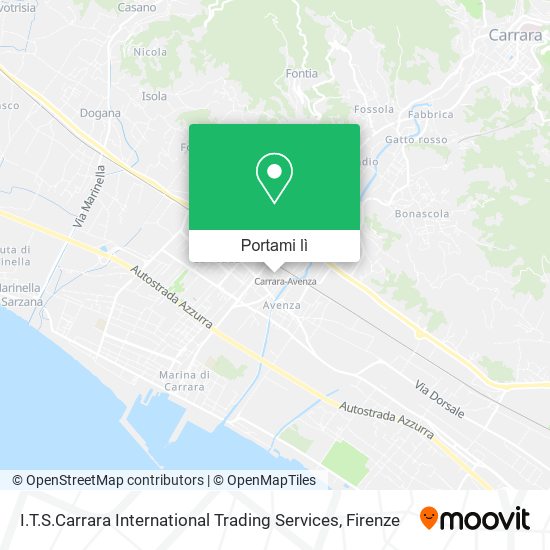 Mappa I.T.S.Carrara International Trading Services
