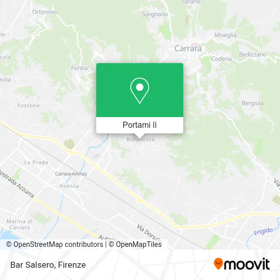 Mappa Bar Salsero