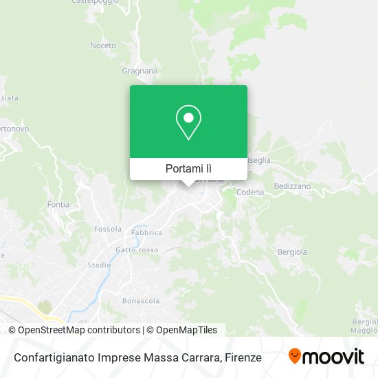 Mappa Confartigianato Imprese Massa Carrara