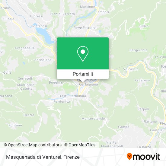 Mappa Masquenada di Venturel