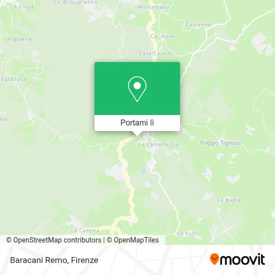 Mappa Baracani Remo
