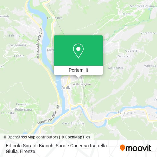 Mappa Edicola Sara di Bianchi Sara e Canessa Isabella Giulia