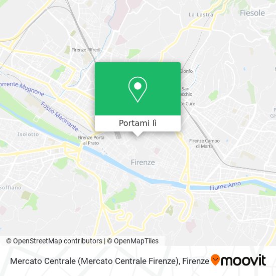 Mappa Mercato Centrale (Mercato Centrale Firenze)