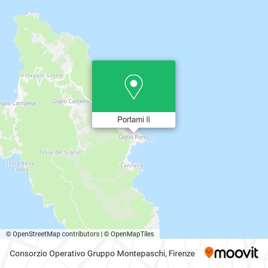 Mappa Consorzio Operativo Gruppo Montepaschi