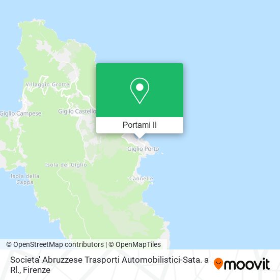 Mappa Societa' Abruzzese Trasporti Automobilistici-Sata. a Rl.