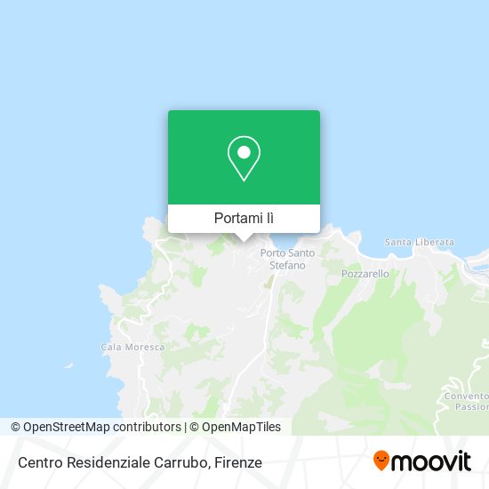 Mappa Centro Residenziale Carrubo
